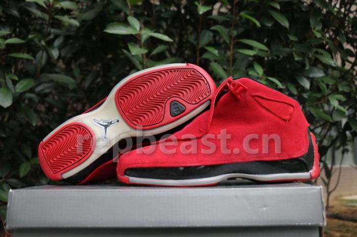 Authentic Air Jordan 18 Gym Red