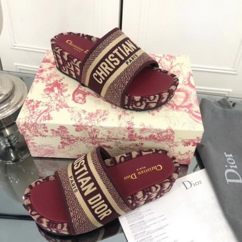 Dior women slippers AAA-014