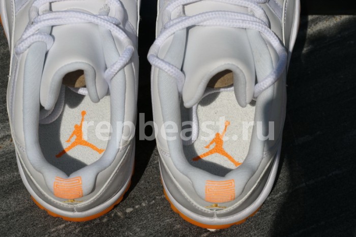 Authentic Air Jordan 11 Low GS  Citrus  2015