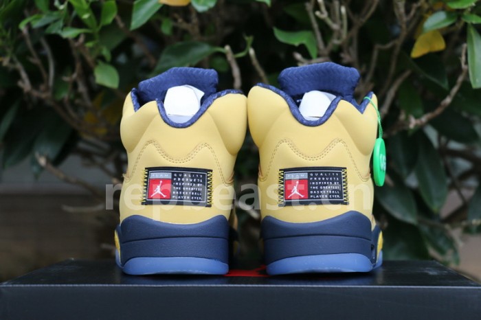 Authentic Air Jordan 5 SP “Michigan”
