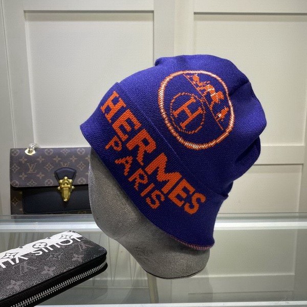 Hermes Wool Cap Scarf AAA-033