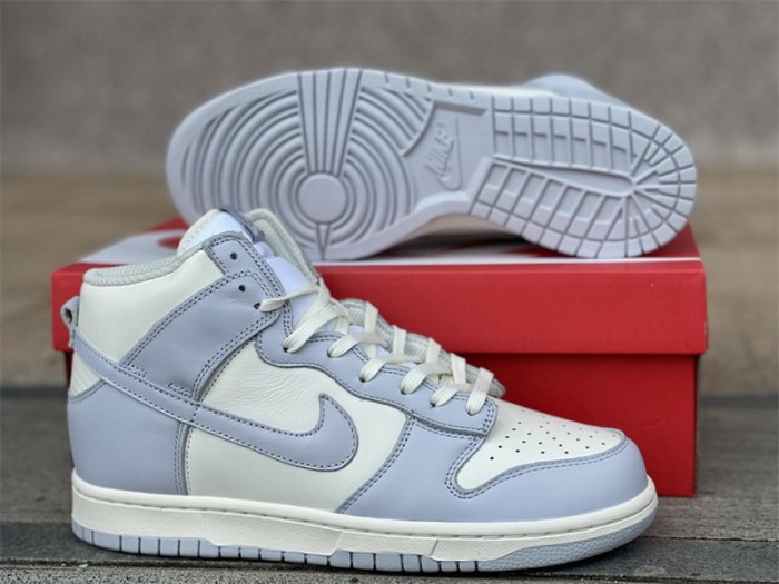 Authentic Nike Dunk High  “Football Grey”