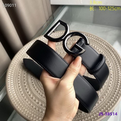 Super Perfect Quality DG Belts(100% Genuine Leather,steel Buckle)-044