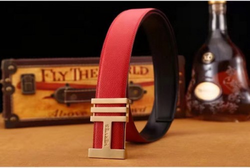 Super Perfect Quality Hermes Belts(100% Genuine Leather,Reversible Steel Buckle)-017