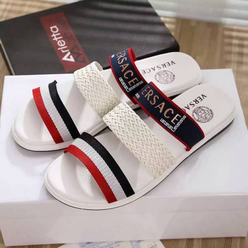 Versace men slippers AAA-050