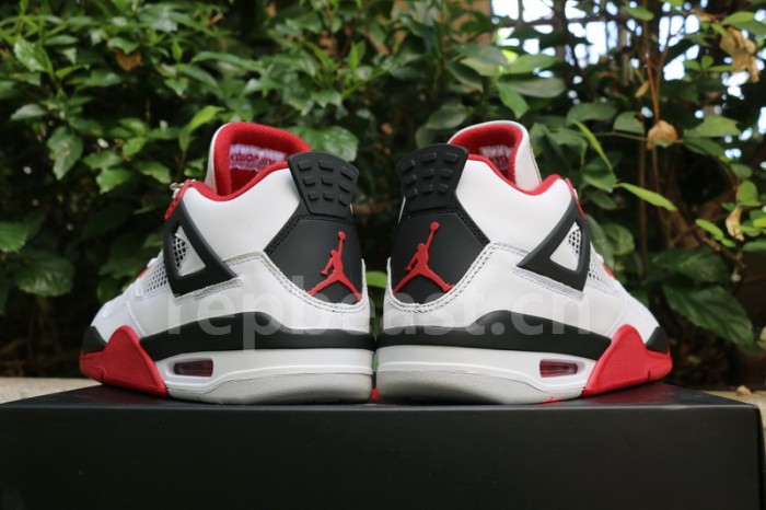 Authentic Air Jordan 4 “Fire Red”