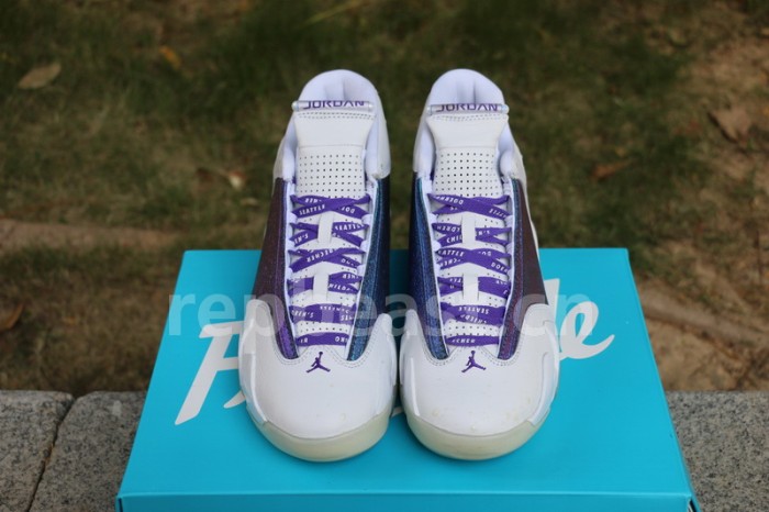 Authentic Air Jordan 14“Doernbecher” White