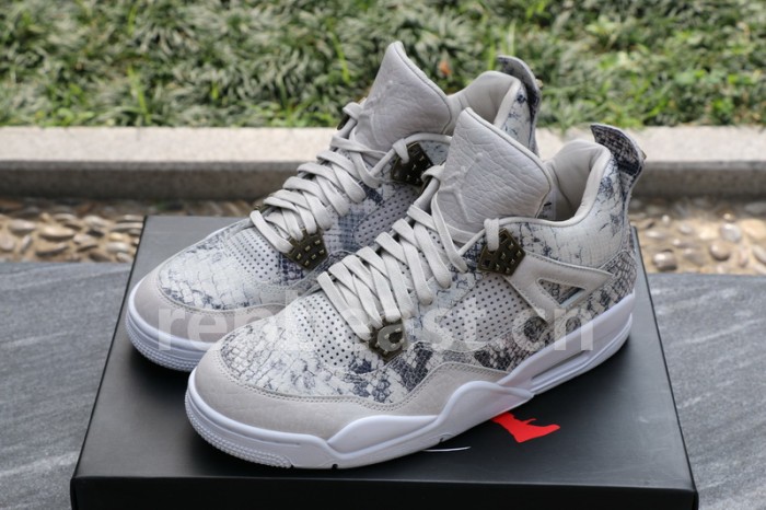 Authentic Air Jordan 4 Premium “Snakeskin”