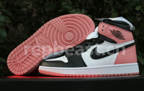 Authentic Air Jordan 1 Retro High OG Rust Pink GS