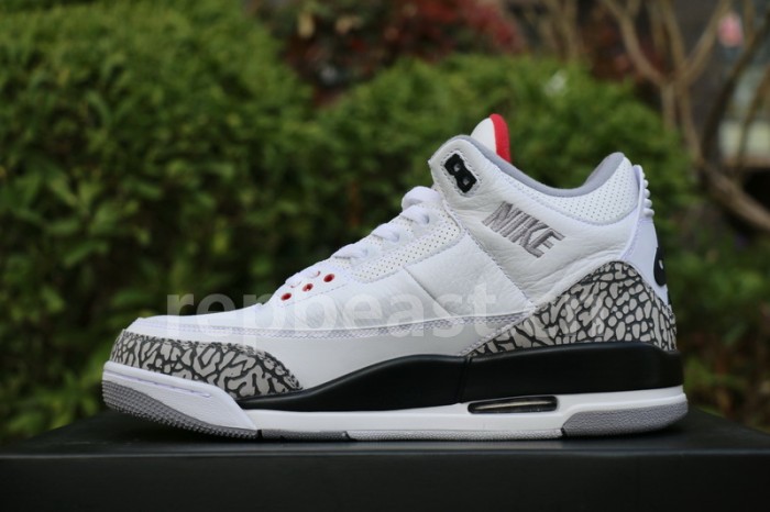 Authentic Air Jordan 3 JTH NRG Fire Red