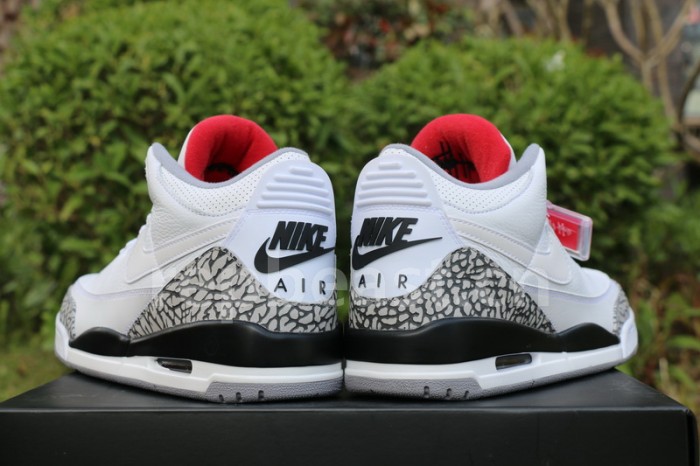 Authentic Air Jordan 3 JTH NRG Fire Red