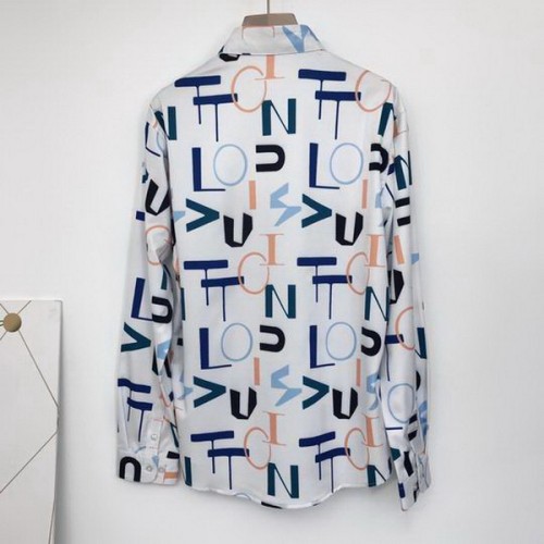 LV long sleeve shirt men-018(M-XXL)