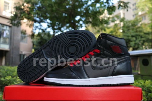 Authentic Air Jordan 1 “Black Satin” GS