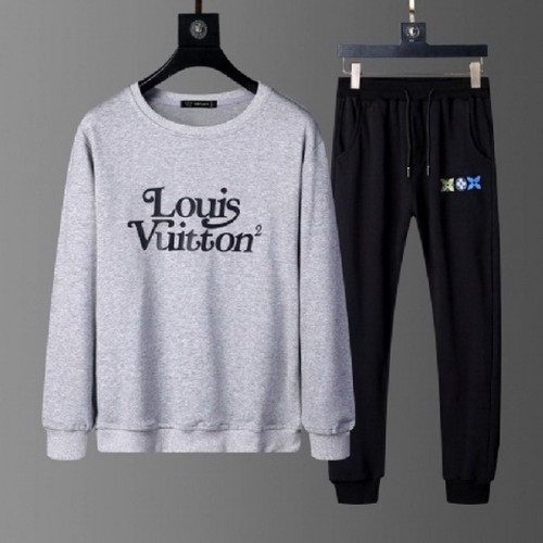 LV long sleeve men suit-077(M-XXXL)