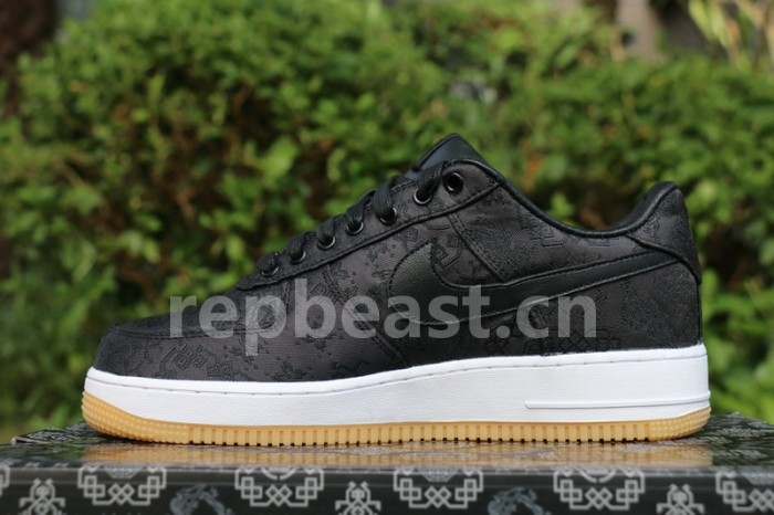 Authentic fragment x CLOT x Nike Air Force 1 PRM