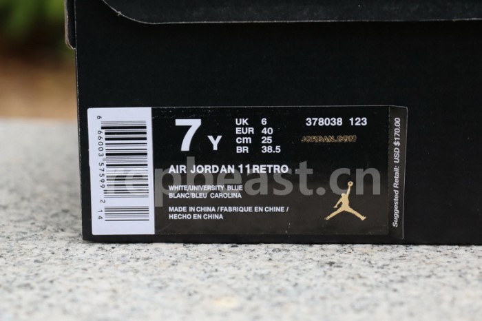 Authentic Air Jordan 11 “Midnight Navy”  GS