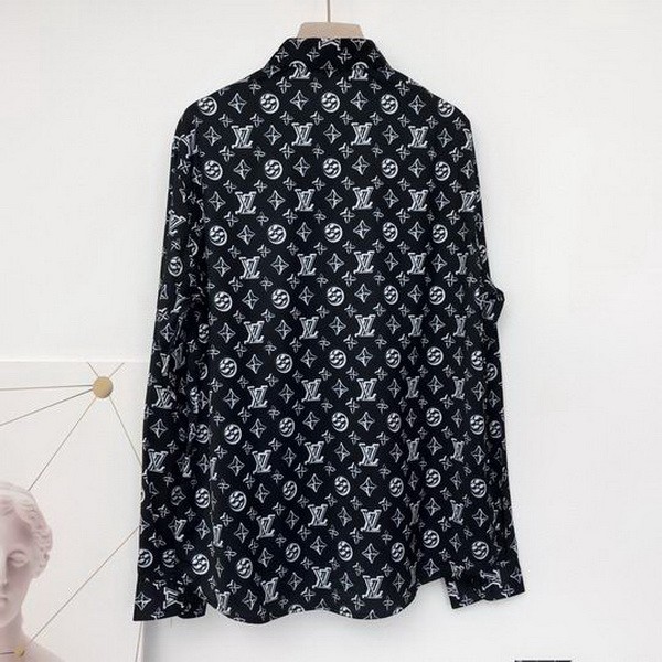 LV long sleeve shirt men-028(M-XXL)