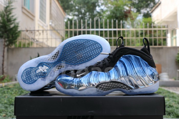 Authentic Nike Air Foamposite One “Blue Mirror”