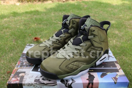 Authentic Air Jordan 6 “Flight Jacket”