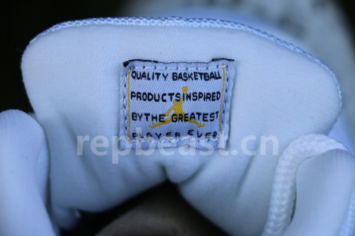 Authentic Air Jordan 11 PREM White Snakeskin