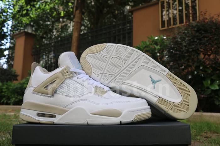 Authentic Air Jordan 4 Linen