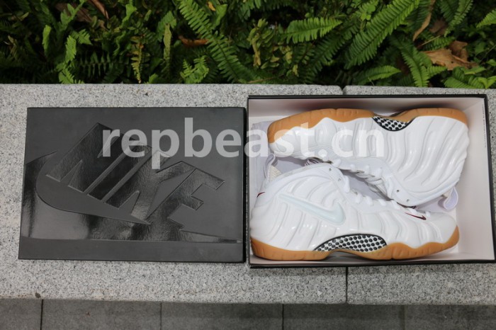 Authentic Nike Air Foamposite Pro “White G”