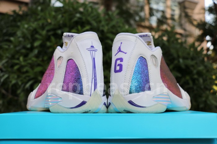 Authentic Air Jordan 14“Doernbecher” White
