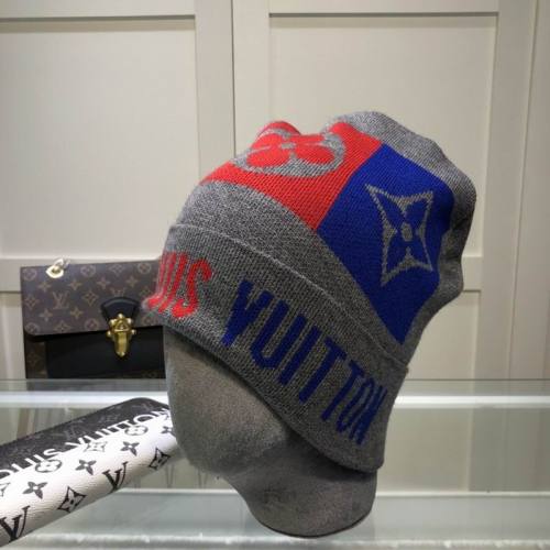 LV Wool Cap Scarf AAA-144