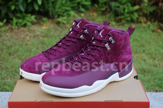 Authentic Air Jordan 12 “Bordeaux”