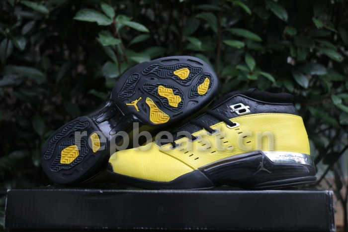 Authentic SoleFly x Air Jordan 17 Low “Lightning”