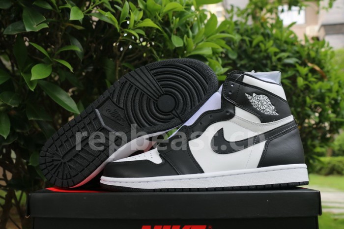 Authentic Air Jordan 1 OG Retro High Black/White
