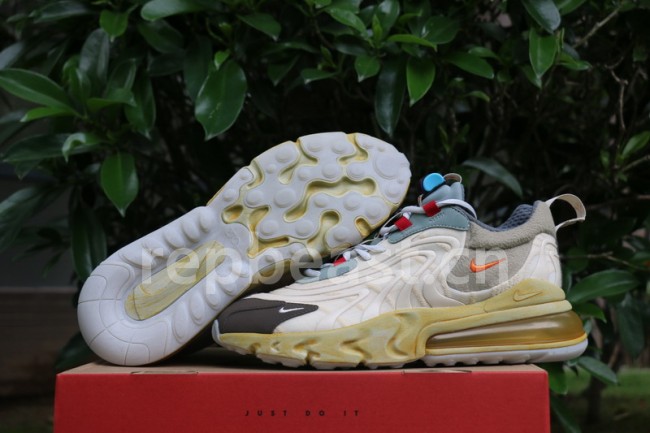 Authentic Travis Scott x Nike Air Max 270 React “Cactus Trails”  Women size