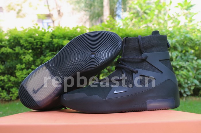Authentic Nike Air Fear of God 1 “Triple Black”