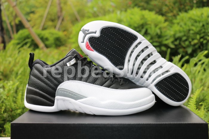 Authentic Air Jordan 12 Low “Playoff”