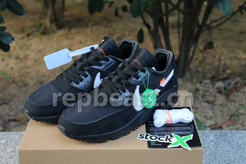 Authentic OFF-WHITE x Nike Air Max 90 Black