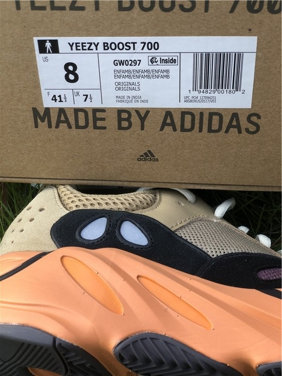 Authentic  Yeezy Boost 700 “Enflame Amber”