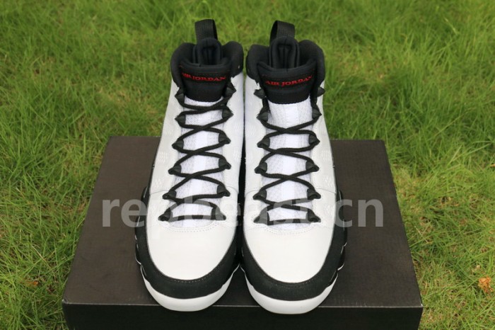 Authentic Air Jordan 9 “White/Black-Red”