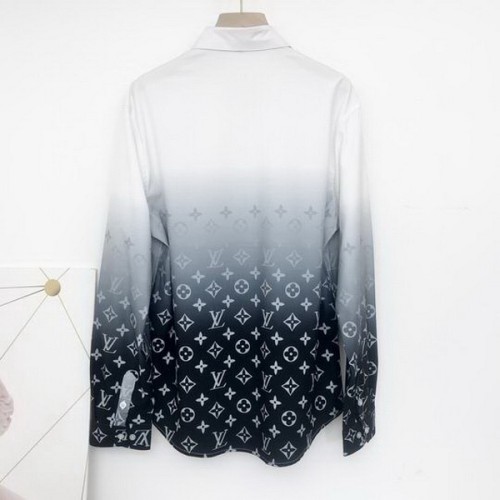 LV long sleeve shirt men-007(M-XXL)