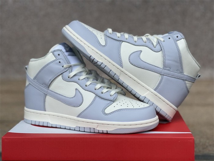 Authentic Nike Dunk High  “Football Grey”