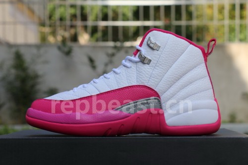 Authentic Air Jordan 12 GS “Valentine's Day”