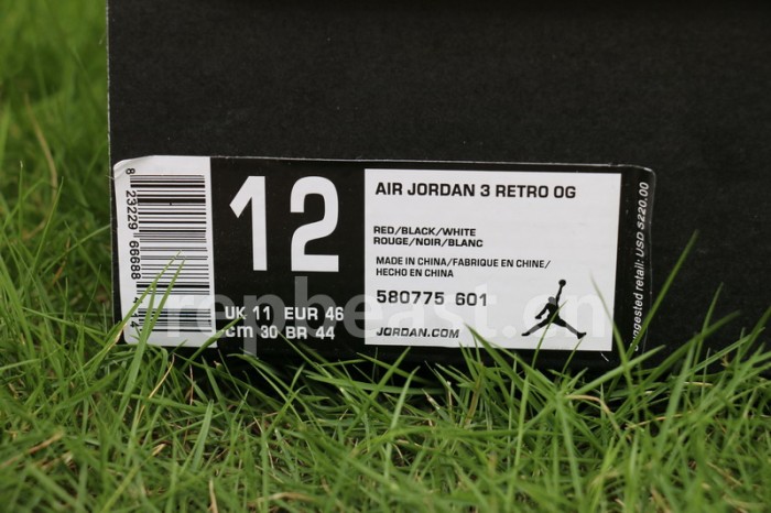 Authentic Air Jordan 3 “Grateful”