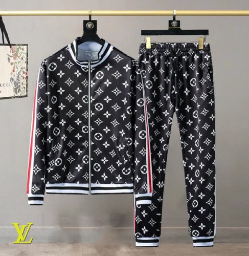 LV long sleeve men suit-253(M-XXXL)
