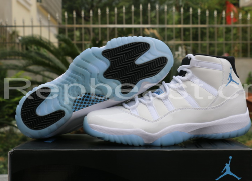 Authentic Air Jordan 11 “Legend Blue” Final Version