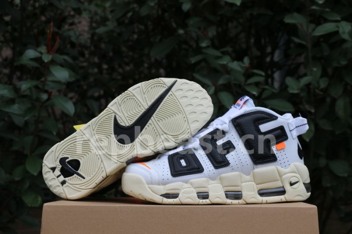Authentic OFF-WHITE x Nike Air More Uptempo