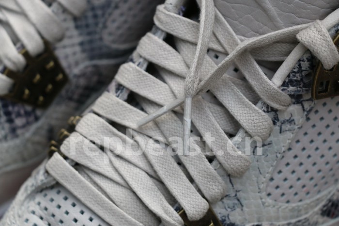 Authentic Air Jordan 4 Premium “Snakeskin”