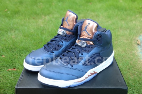Authentic Air Jordan 5 “Bronze”(Nike Pair)