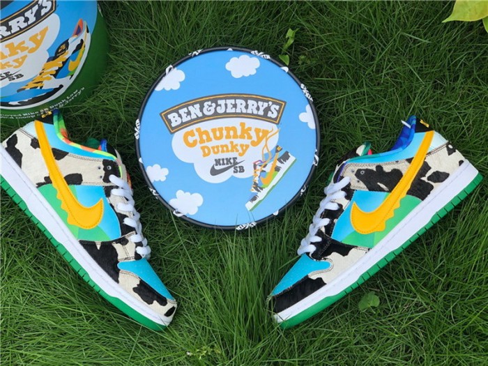 Authentic Ben & Jerry's x Nike SB Dunk Low Pro QS(with Original Boxes)