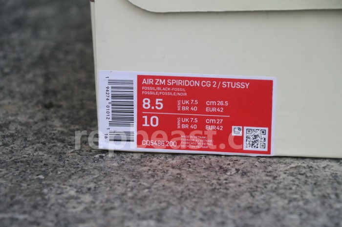 Authentic Stussy x Nike Air Zoom Spiridon Caged 2