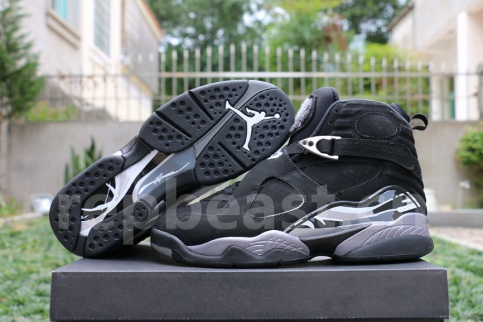 Authentic  Air Jordan 8 “Chrome”