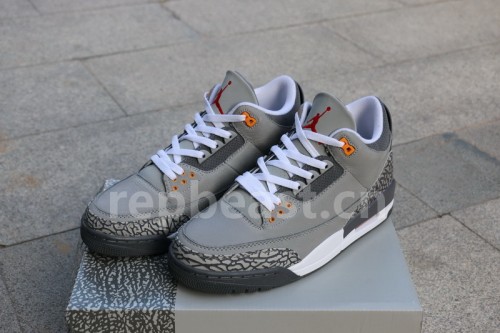 Authentic Air Jordan 3 “Cool Grey”